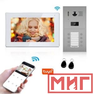 Фото 24 - Видеодомофон для квартир с WiFi и Tuya.